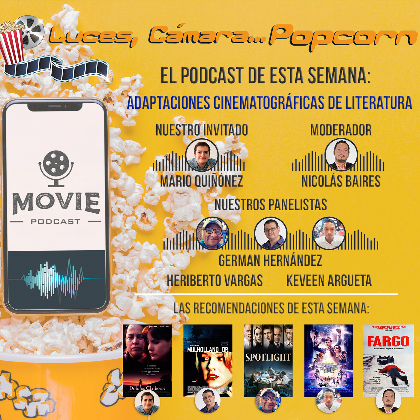 Luces Cámara Popcorn