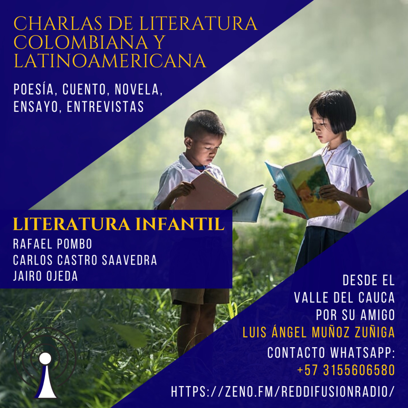 Charlas de literatura colombiana y latinoamericana