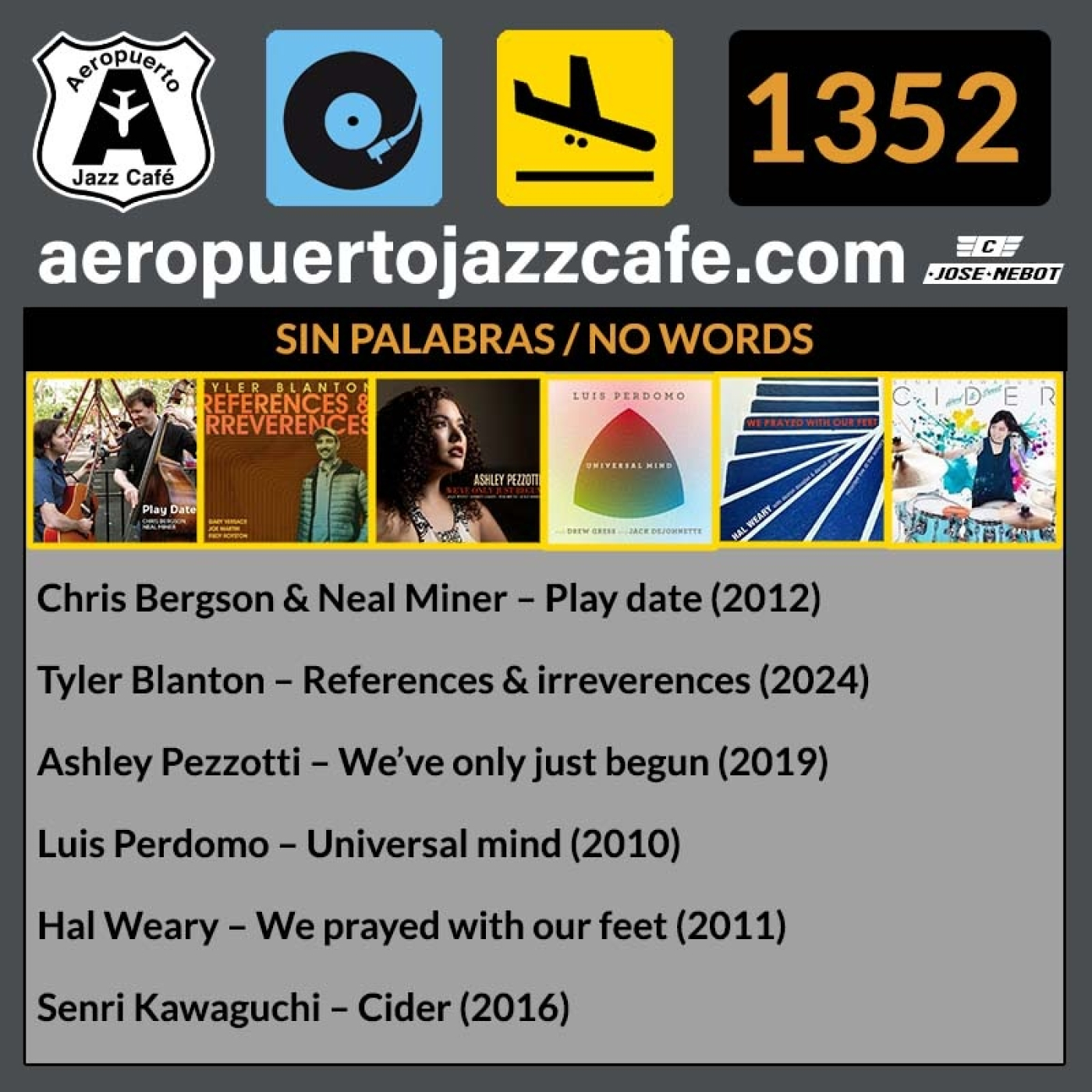 Aeropuerto Jazz Café 1352-NO WORDS episode artwork