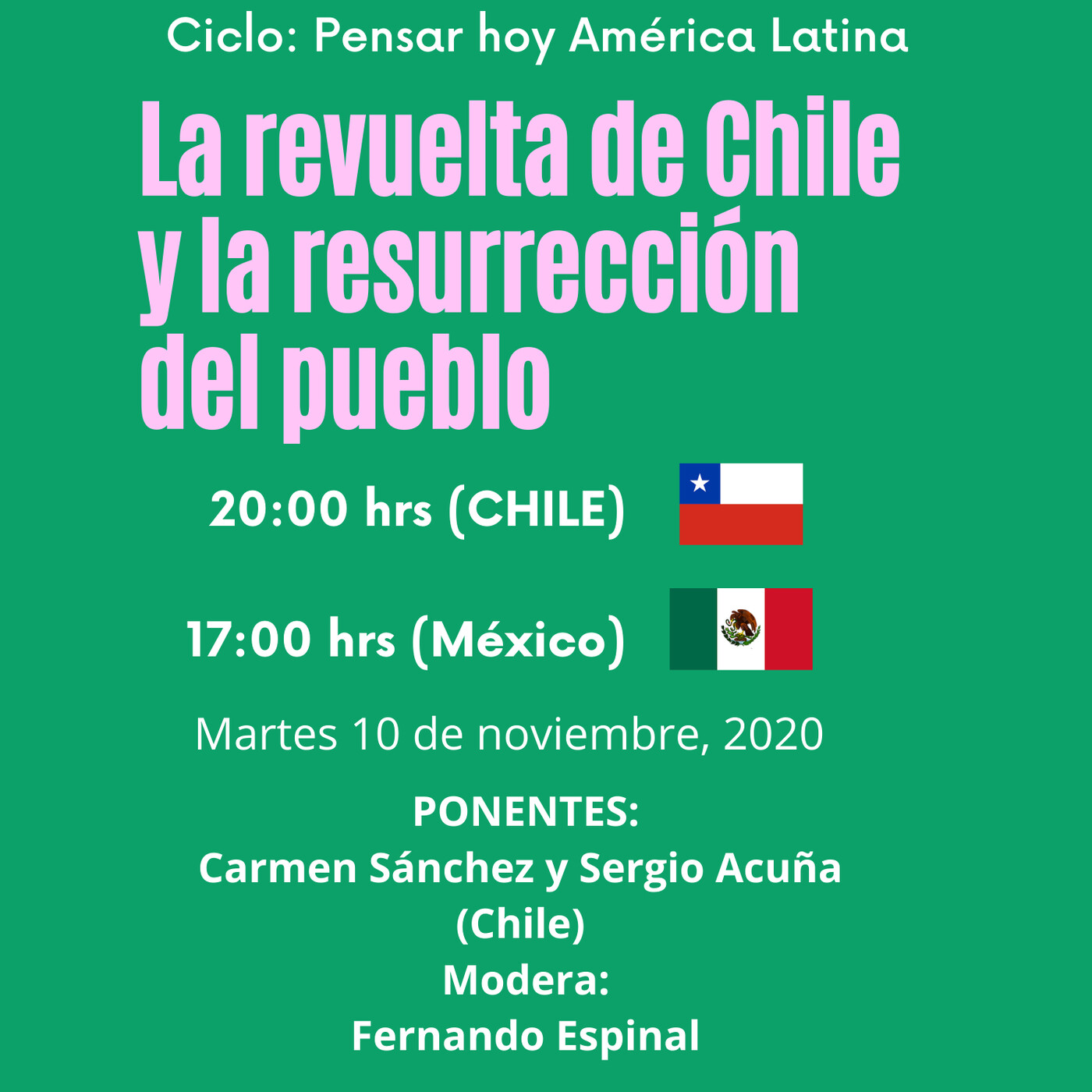 Ciclo Conferencias 2020 - C. Enrique Dussel