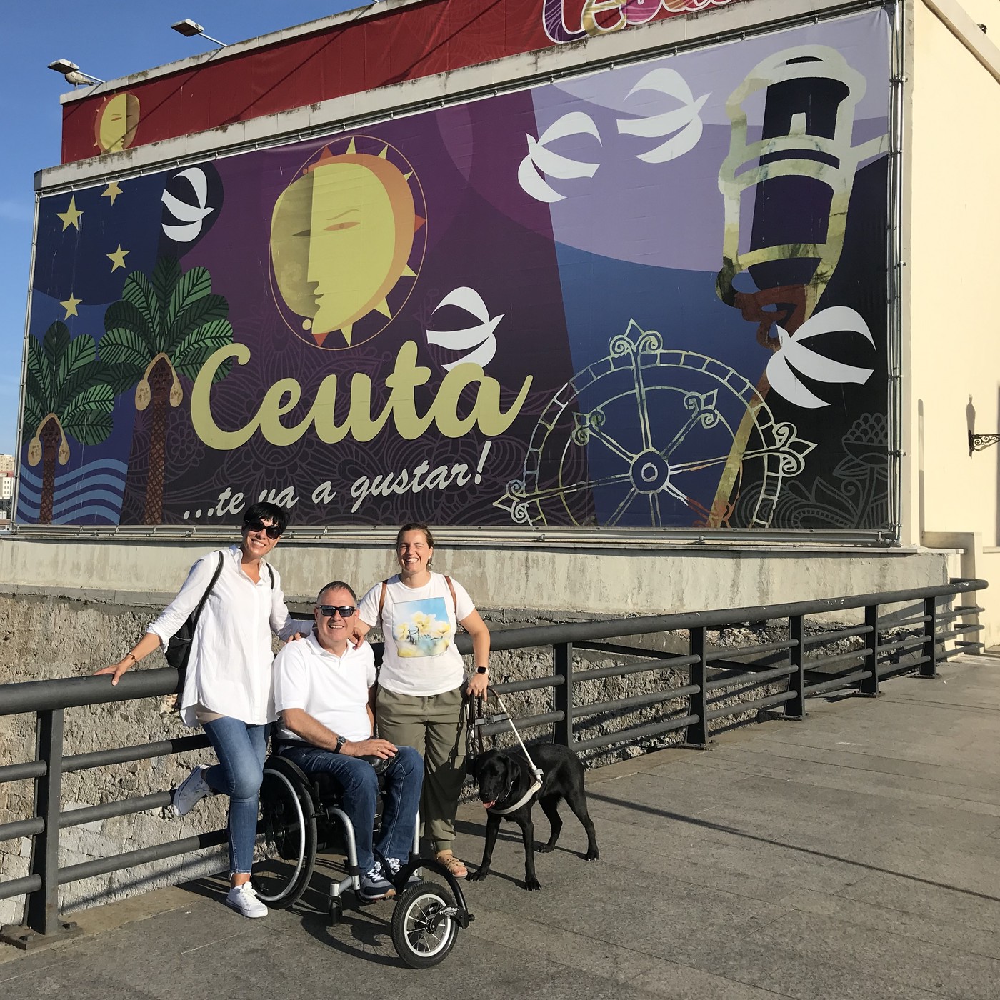 Silleros Viajeros 4x01 - Ceuta con silla de ruedas y perro guía episode artwork