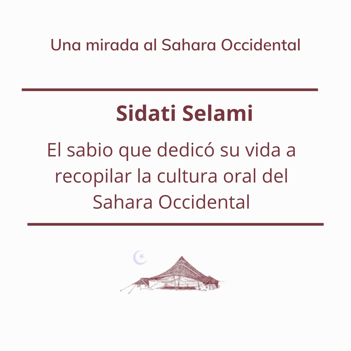 Una mirada al Sáhara Occidental