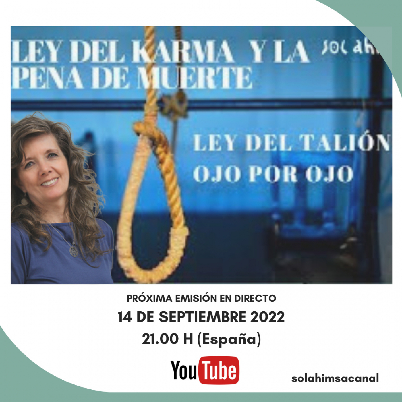 LEY DEL KARMA Y LA PENA DE MUERTE. LEY DEL TALIÓN, OJO POR OJO episode artwork