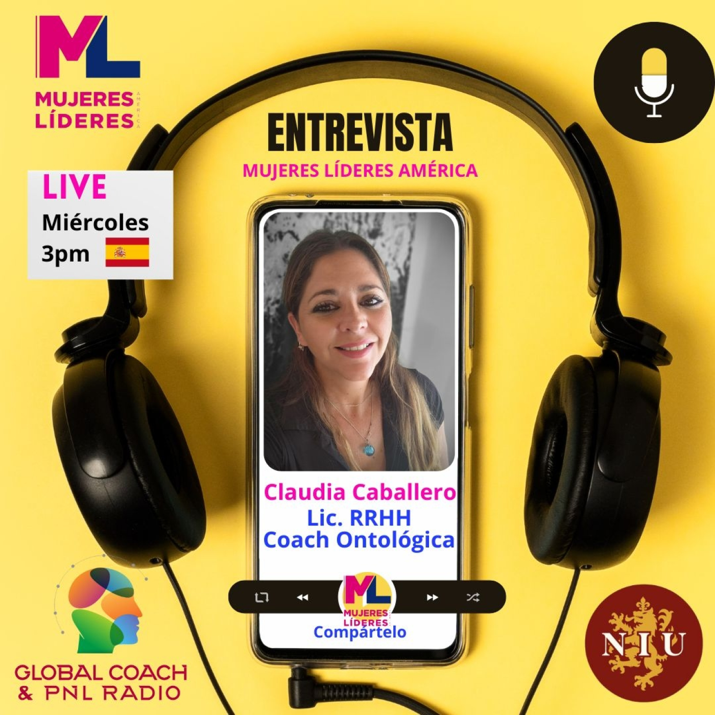 Lic Recursos Humanos. Coach ontológica profesional | Claudia Caballero episode artwork