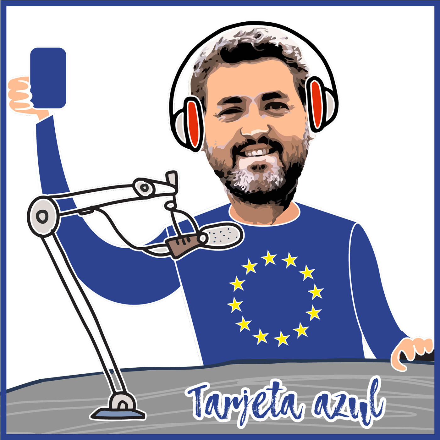Tarjeta azul
