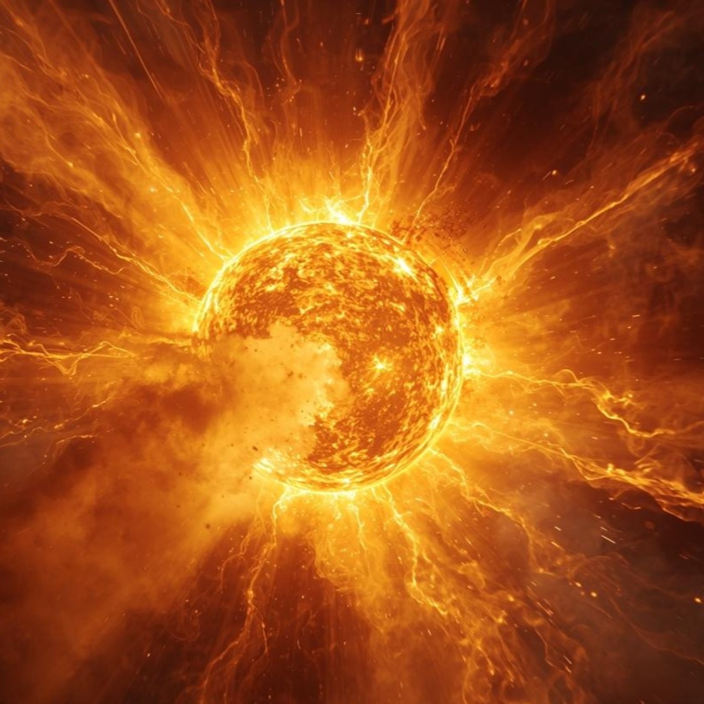 Solar flare ( ácid trance). episode artwork