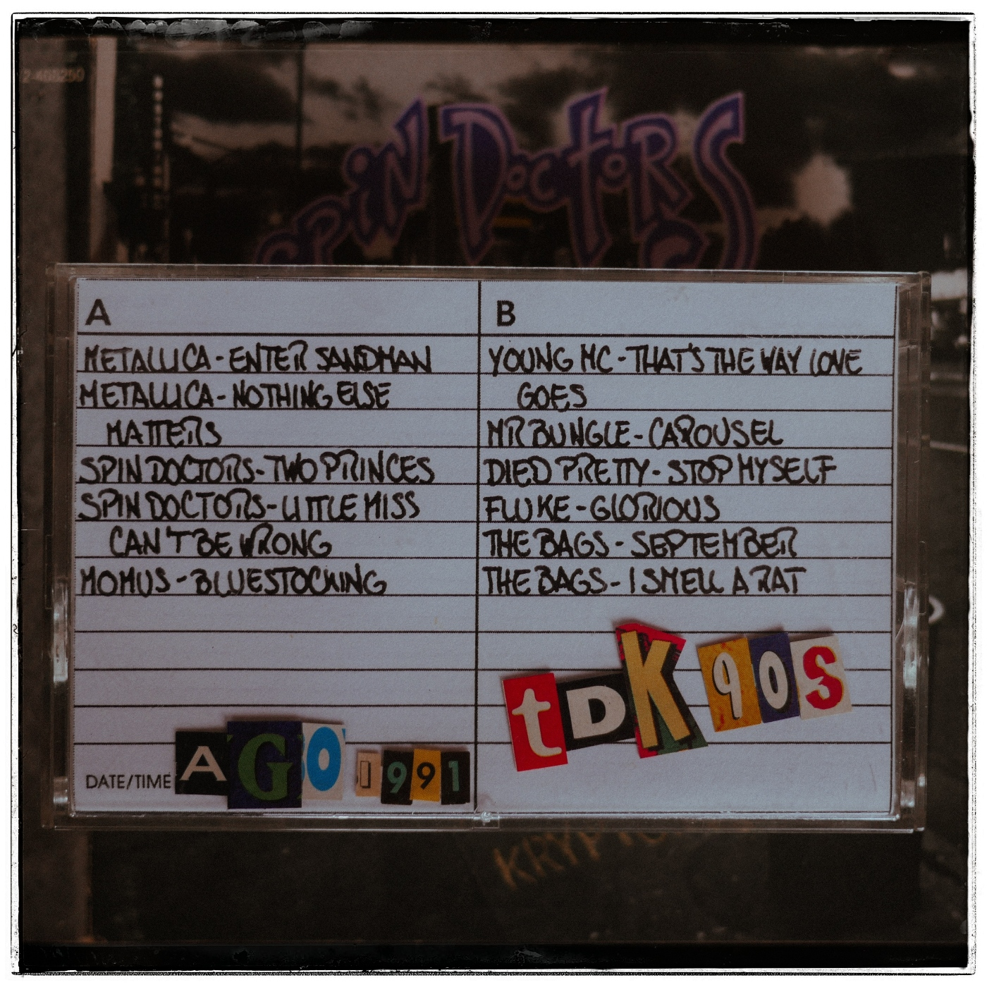 TDK 90s #73 - Agosto 1991 (Metallica - Spin Doctors - Mr Bungle) episode artwork