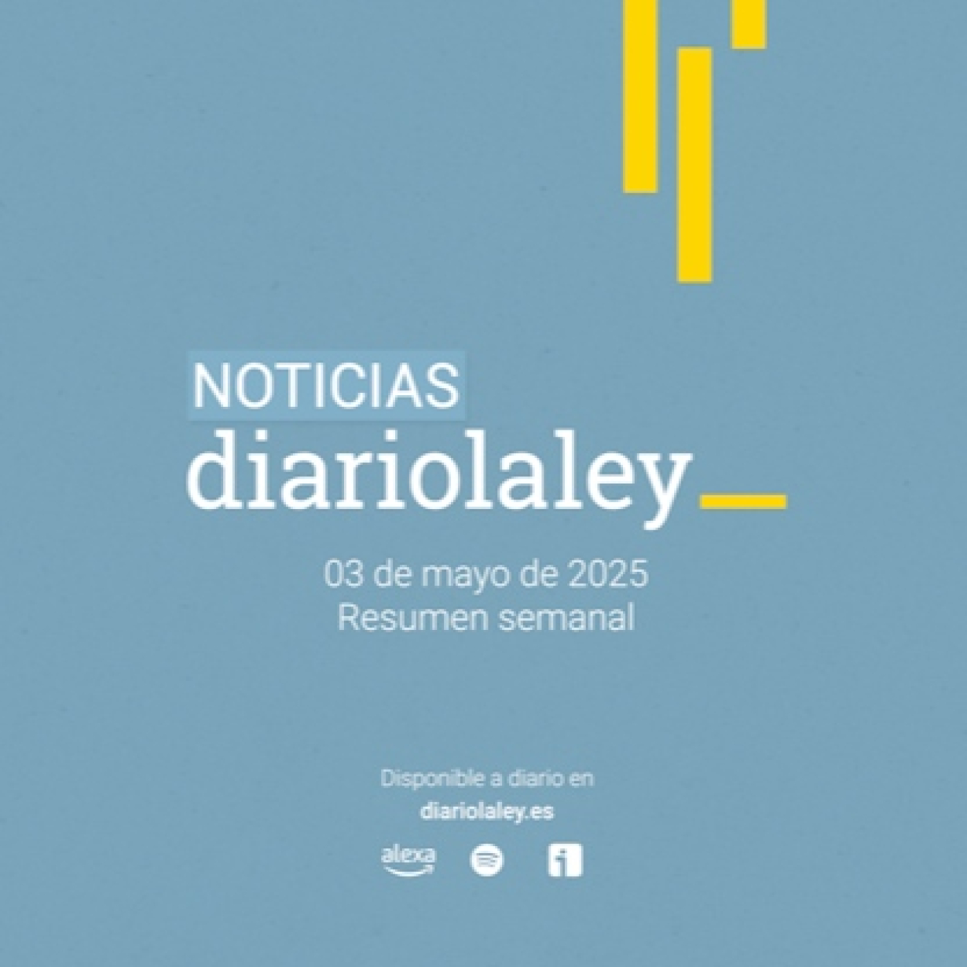 #NoticiasLALEY Sábado 3 de mayo