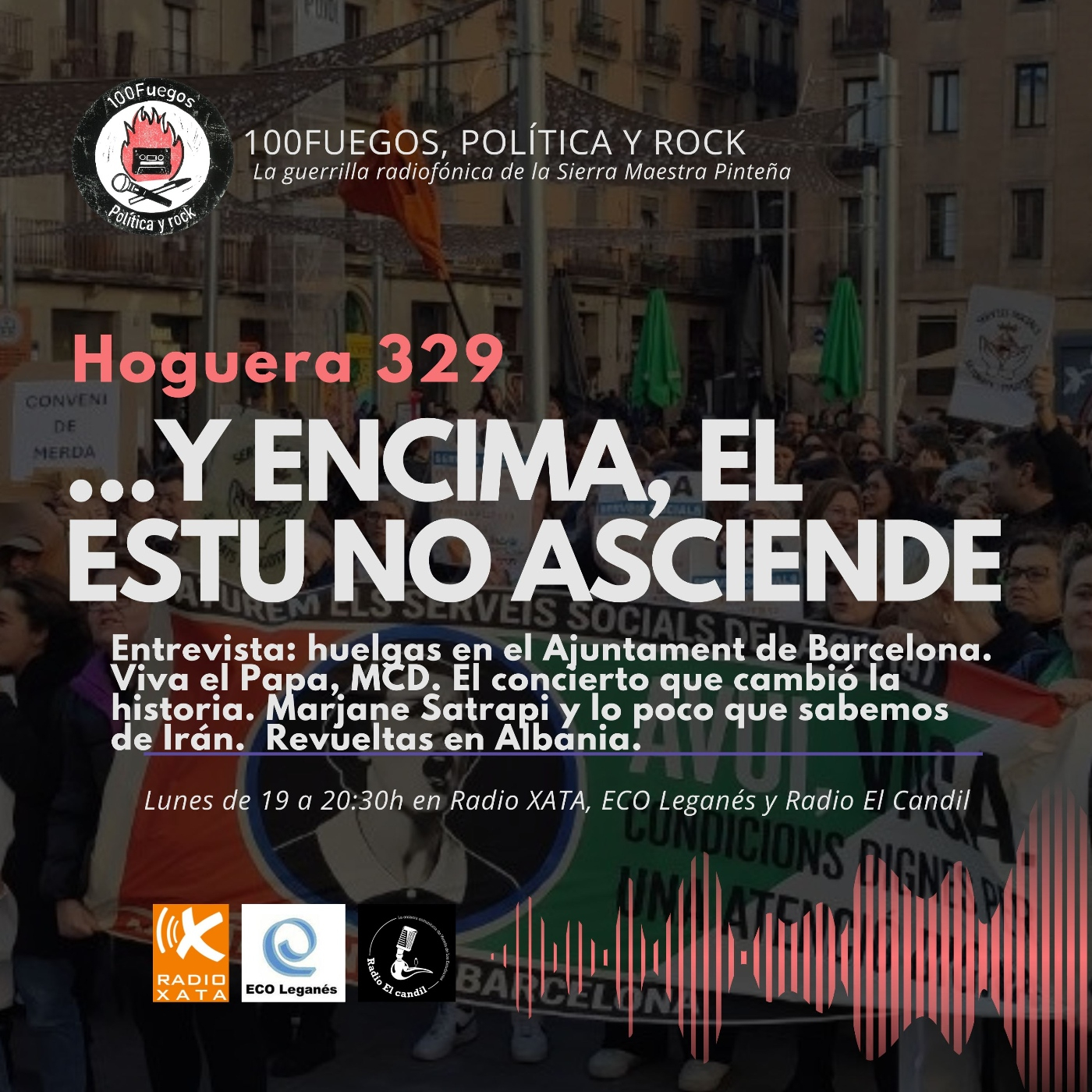 100Fuegos x 329: y encima el Estu no asciende episode artwork