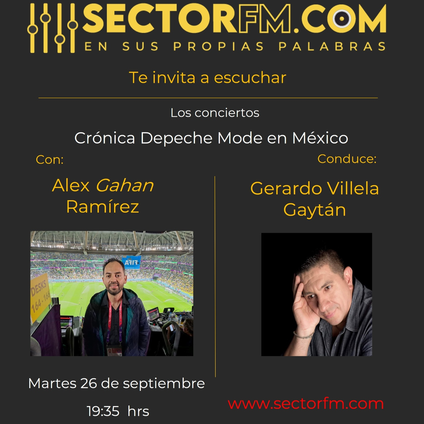Crónica Alex Ramírez tercer concierto Depeche Mode 26-sep-23 episode artwork
