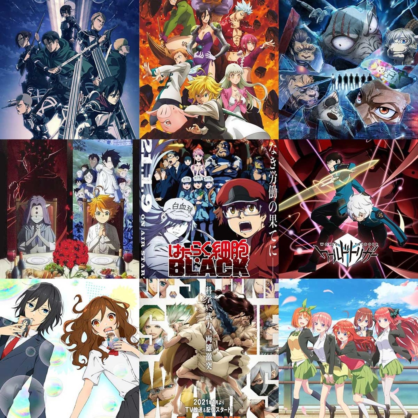 DESMADRugada (2021) - 004 - ESPECIAL - MI TOP ANIMU TEMPORADA INVIERNO Y RECOMENDACIONES PRIMAVERA