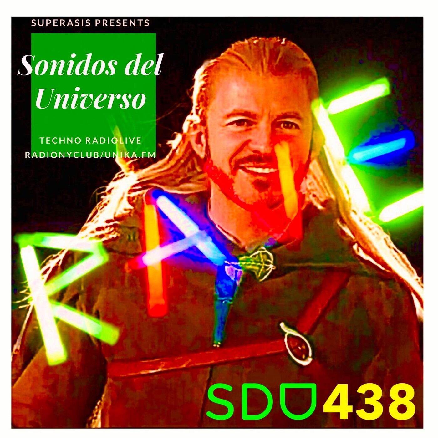 438.- SUPERASIS Presents: SONIDOS DEL UNIVERSO (SDU438) TECHNO RadioLive UNIKA.FM 20.10.20 episode artwork