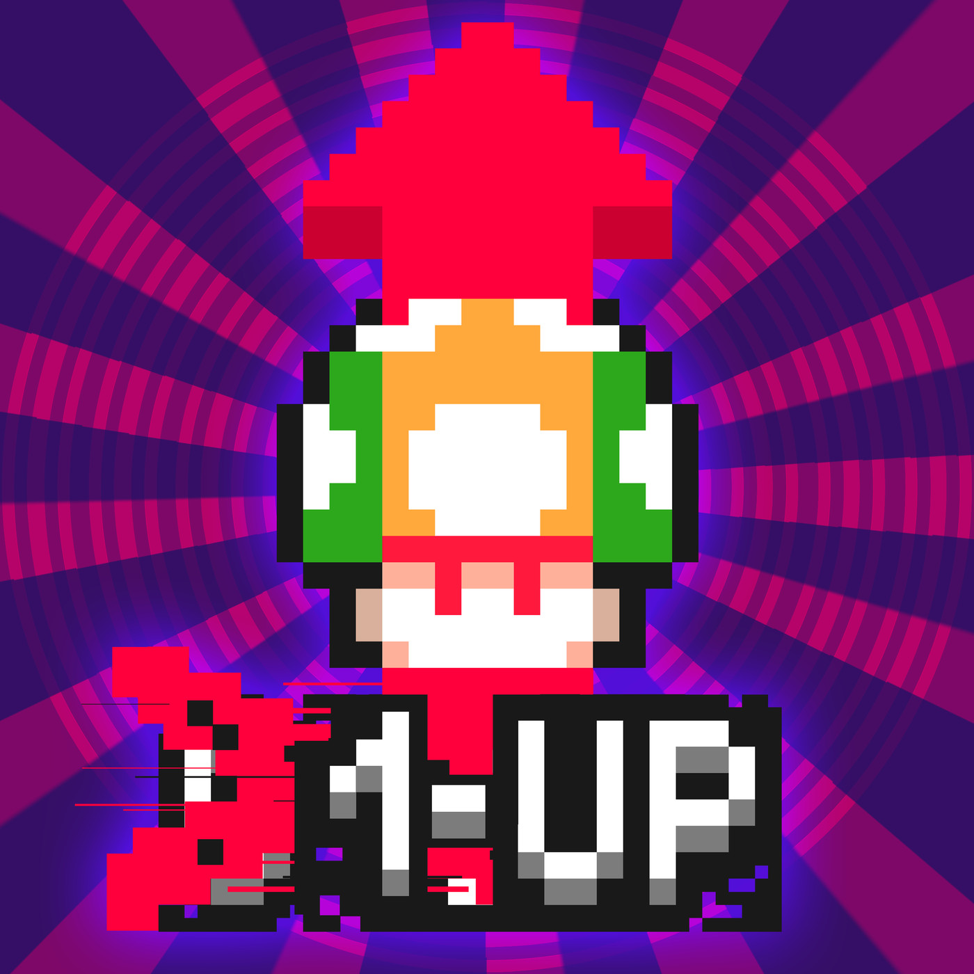 1-UP y la invasión de VIDEOJUEGOS!  y animé