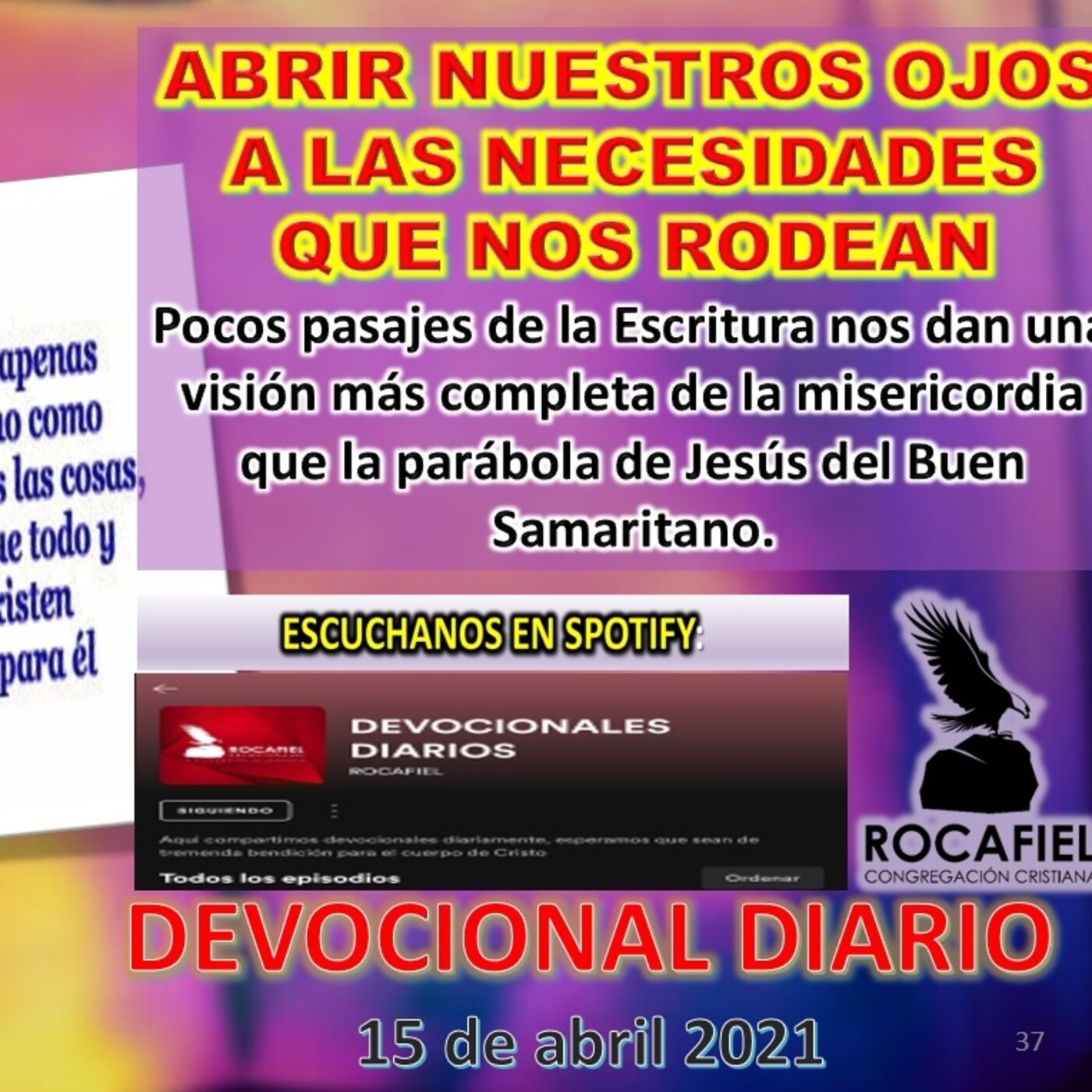 DEVOCIONALES DIARIOS