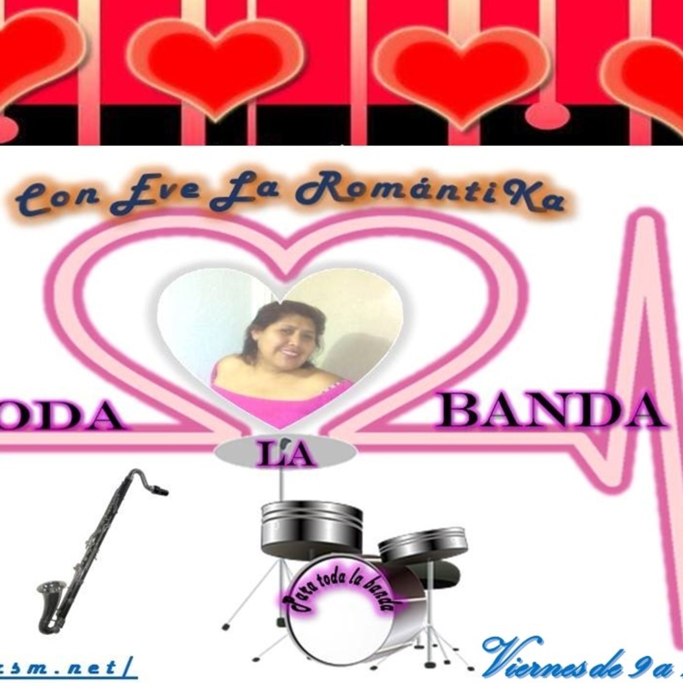 Para toda la banda con Eve la Romantika