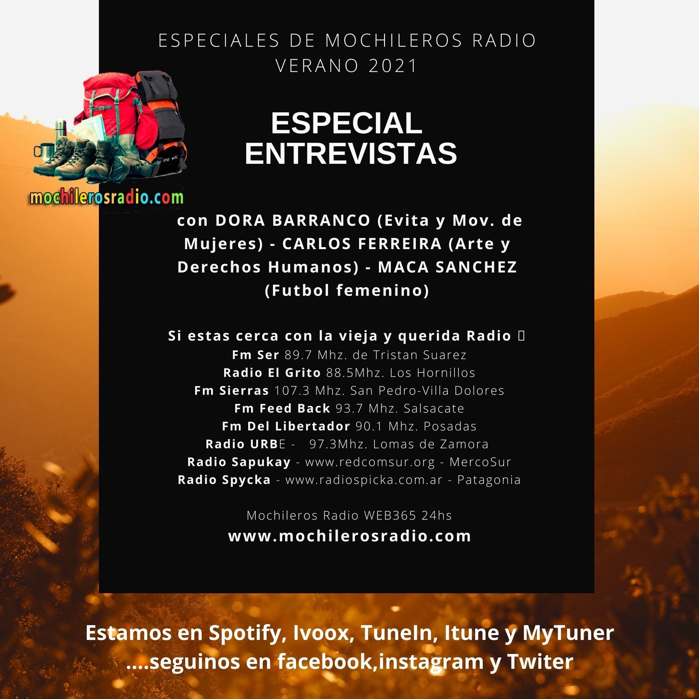 Mochileros 234 - ESPECIAL ENTREVISTAS episode artwork