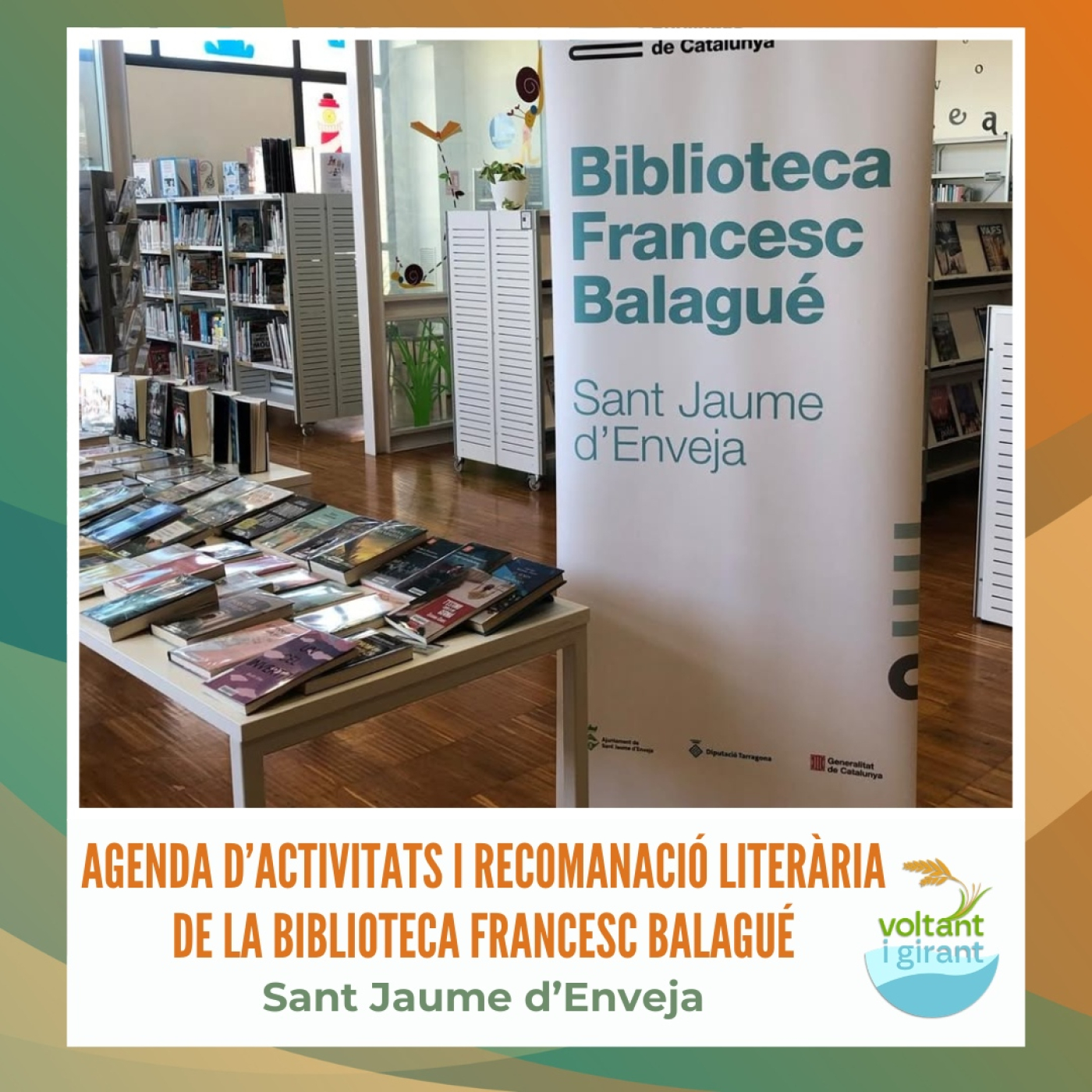 Agenda d’activitats i recomanació literària de la Biblioteca Francesc Balagué de Sant Jaume d’Enveja episode artwork