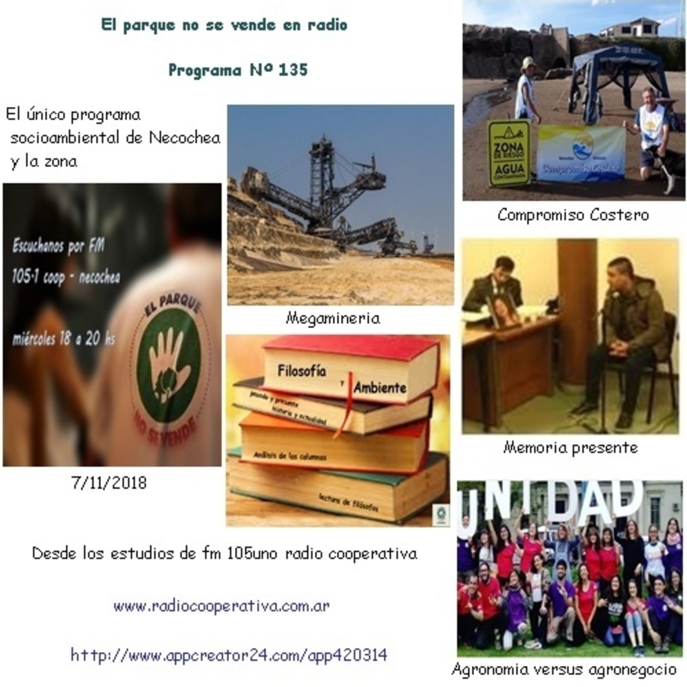 El parque no se vende en radio