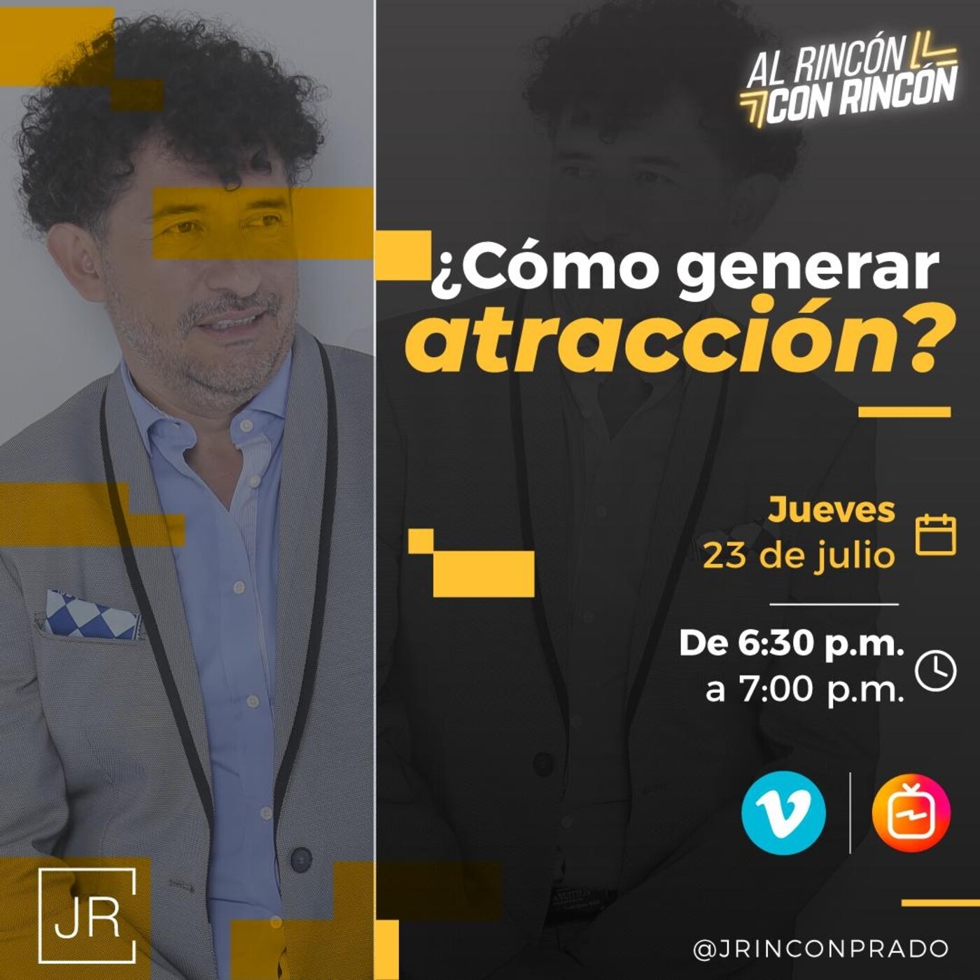 Al Rincón con Rincón