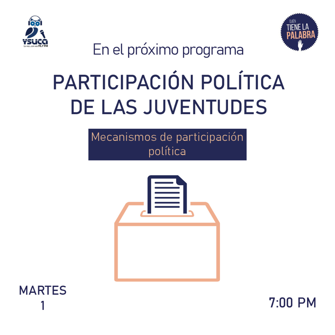¿Quién tiene la palabra?