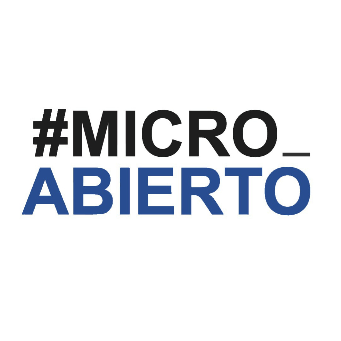 #MicroAbierto