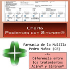 SINTROM® (IV): Diferencias entre los tratamientos Adiro® y Sintrom®