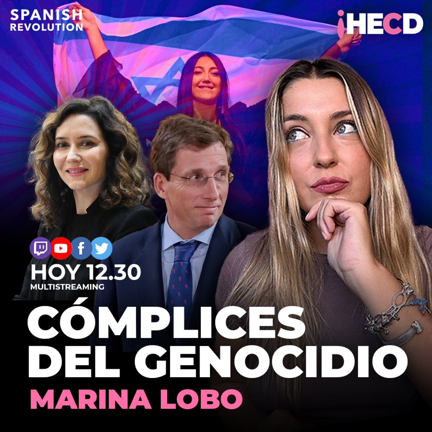 HECD! 552 Marina Lobo - Los palmeros del genocidio + Subastas de pisos + Llega la selectividad