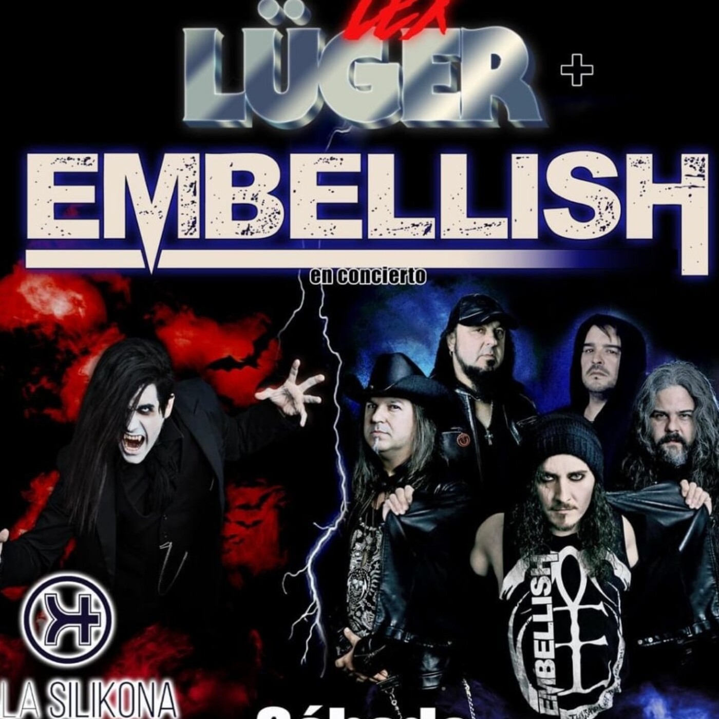Concierto 27 de Noviembre en Madrid Lex Lüger y Embellish