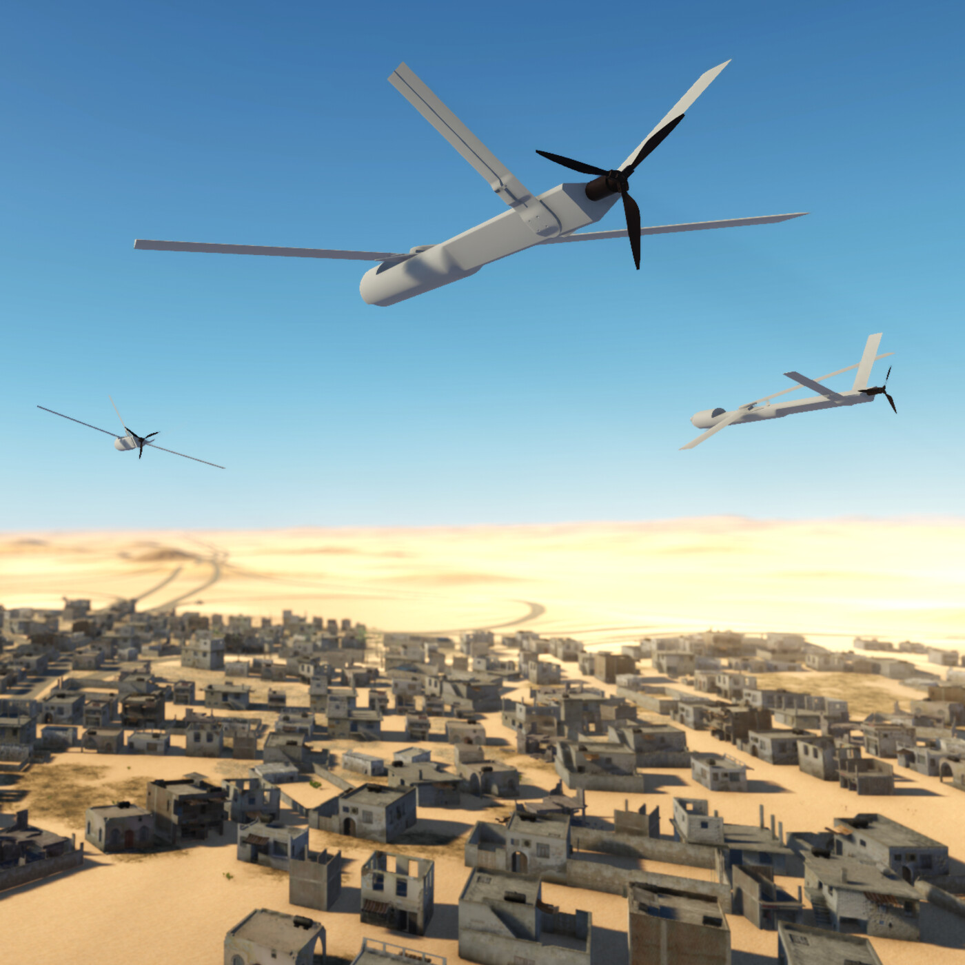 PTMyA T4E15:- Enjambres de drones. Proyecto LISS de Escribano Mechanical & Engineering