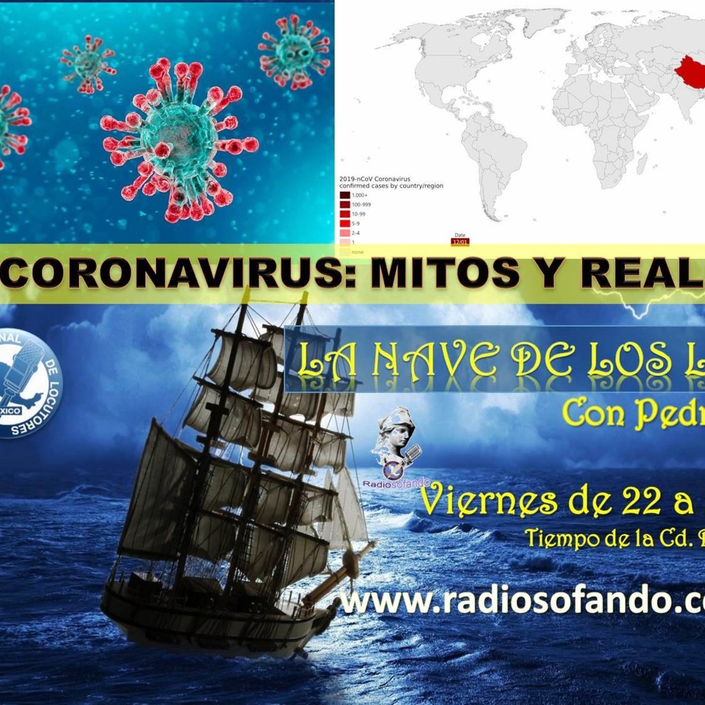 La Nave de los Locos_MITOS Y REALIDADES DEL CORONAVIRUS_07-02-20 episode artwork
