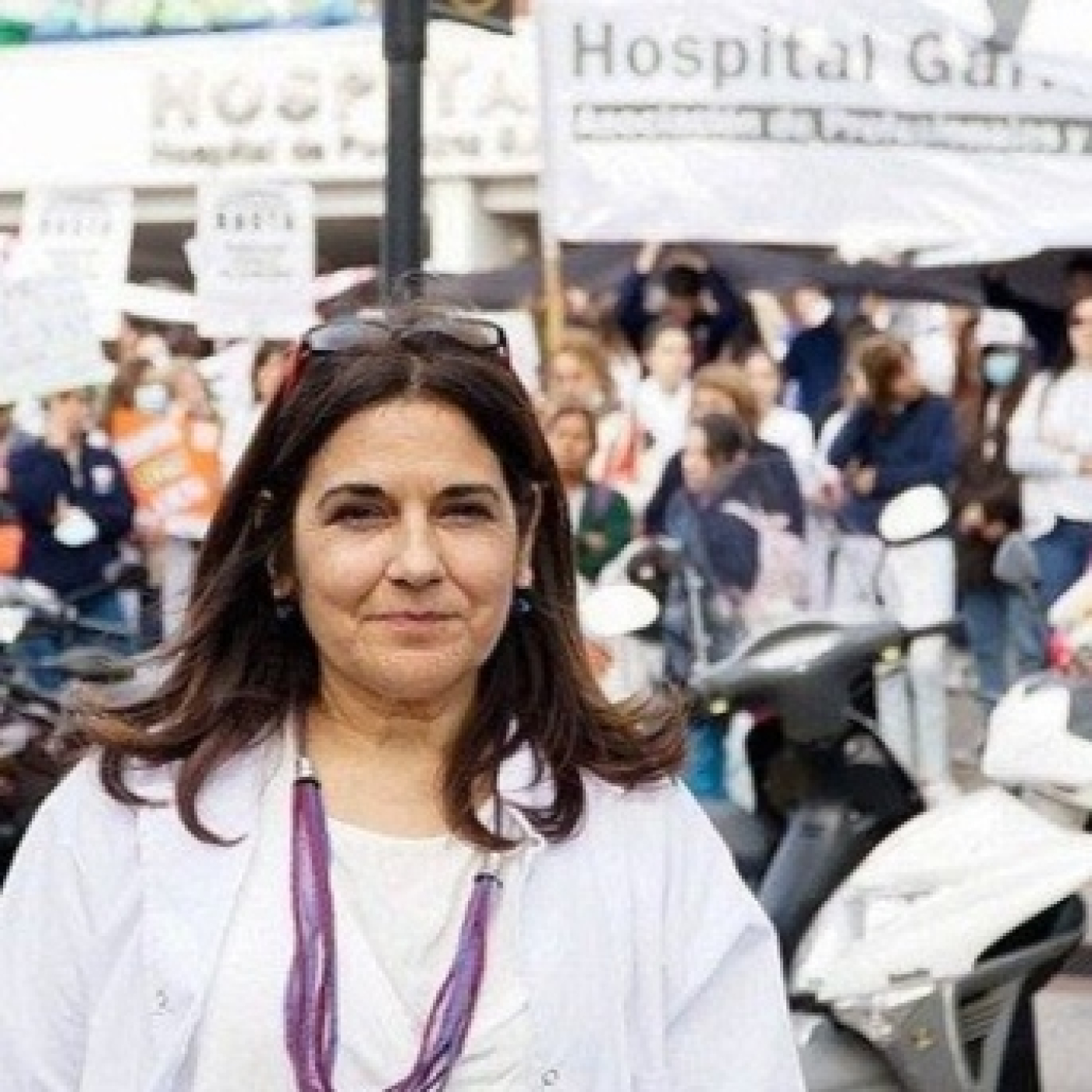 Norma Lezana, secretaria general APyT Garrahan @APyT_Garrahan @rosca_casta 1-10-2024