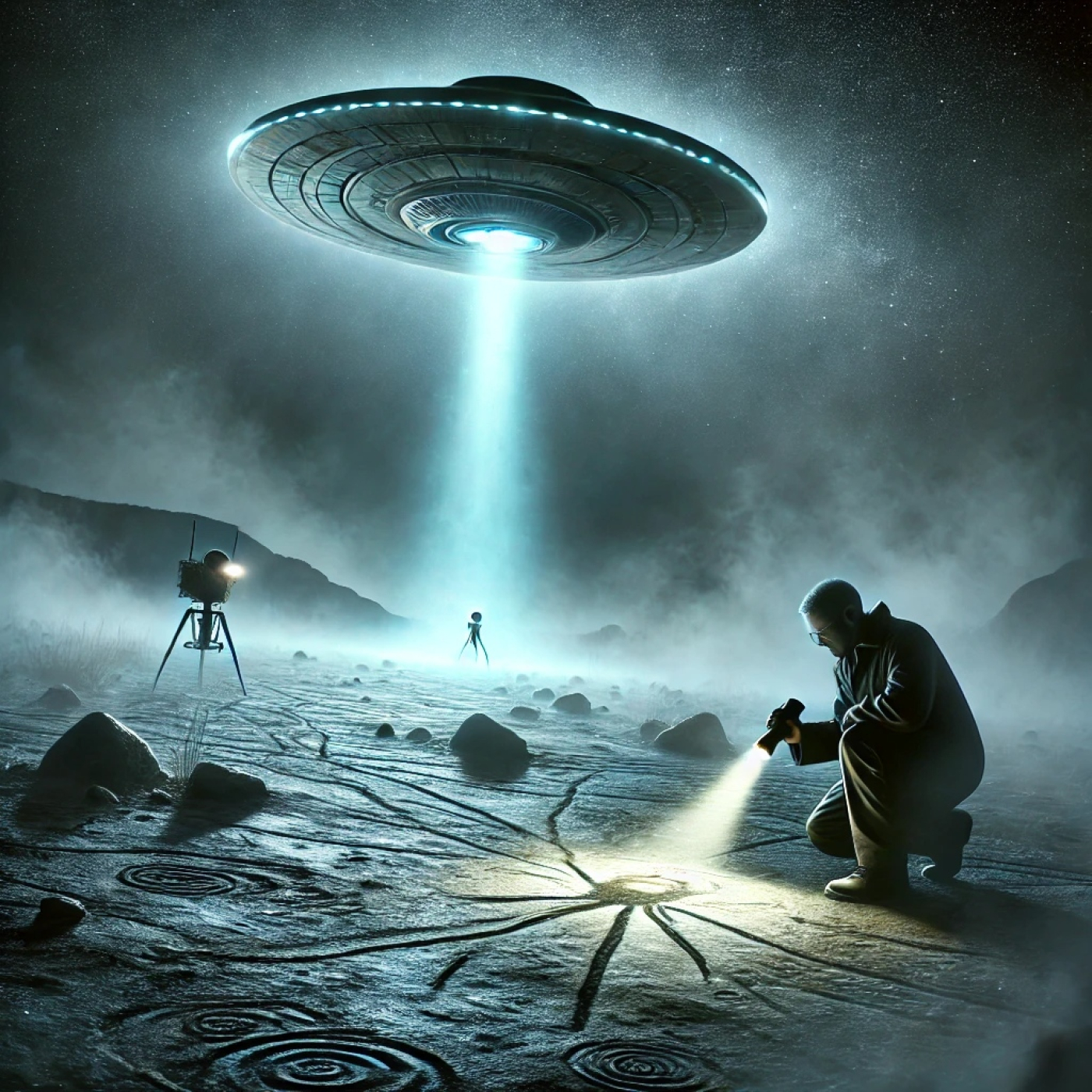 "OVNIs: La Otra Cara del Misterio" - Manuel Carballal en 'Una Noche en el Laberinto' - EDENEX - episode artwork