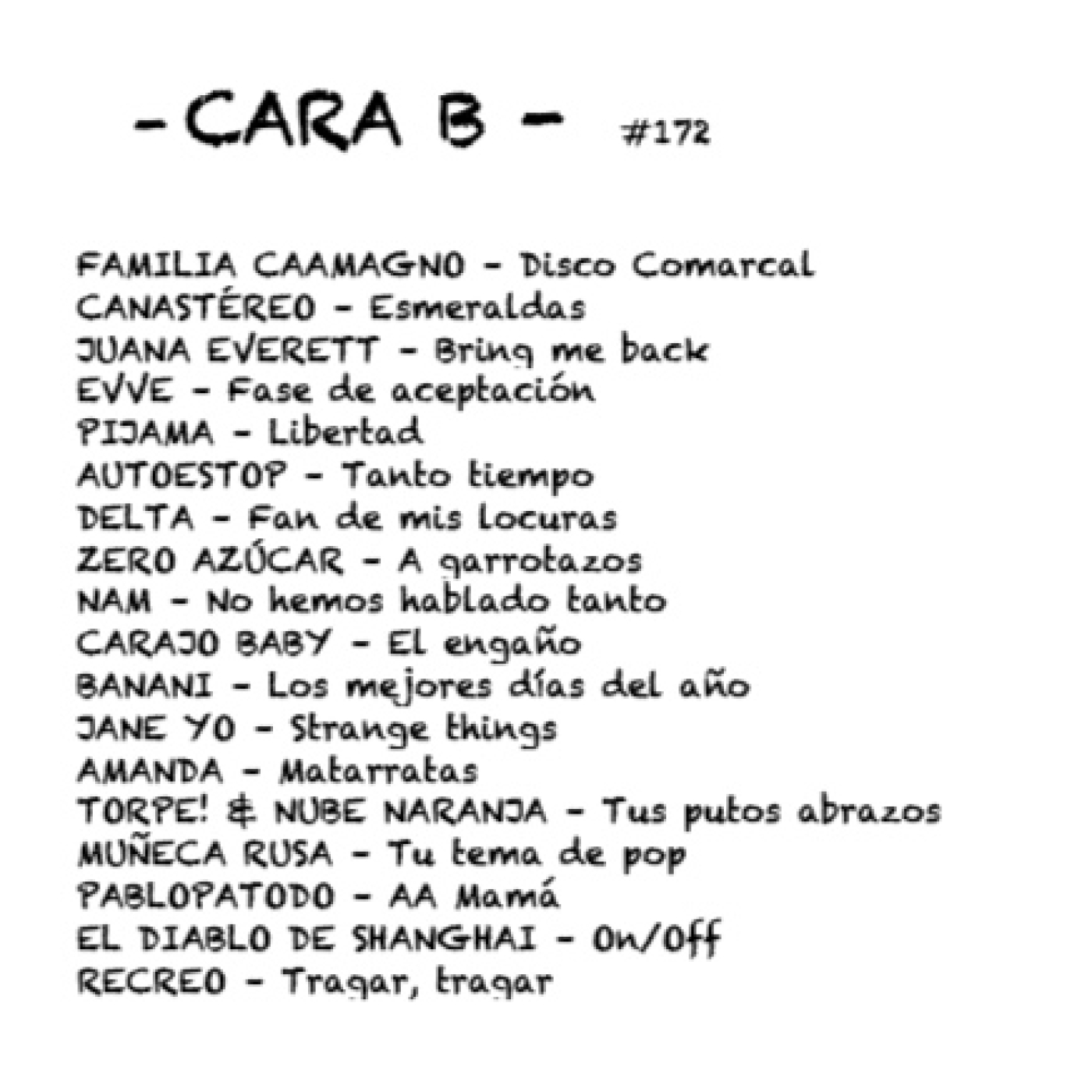 Cara B - 172