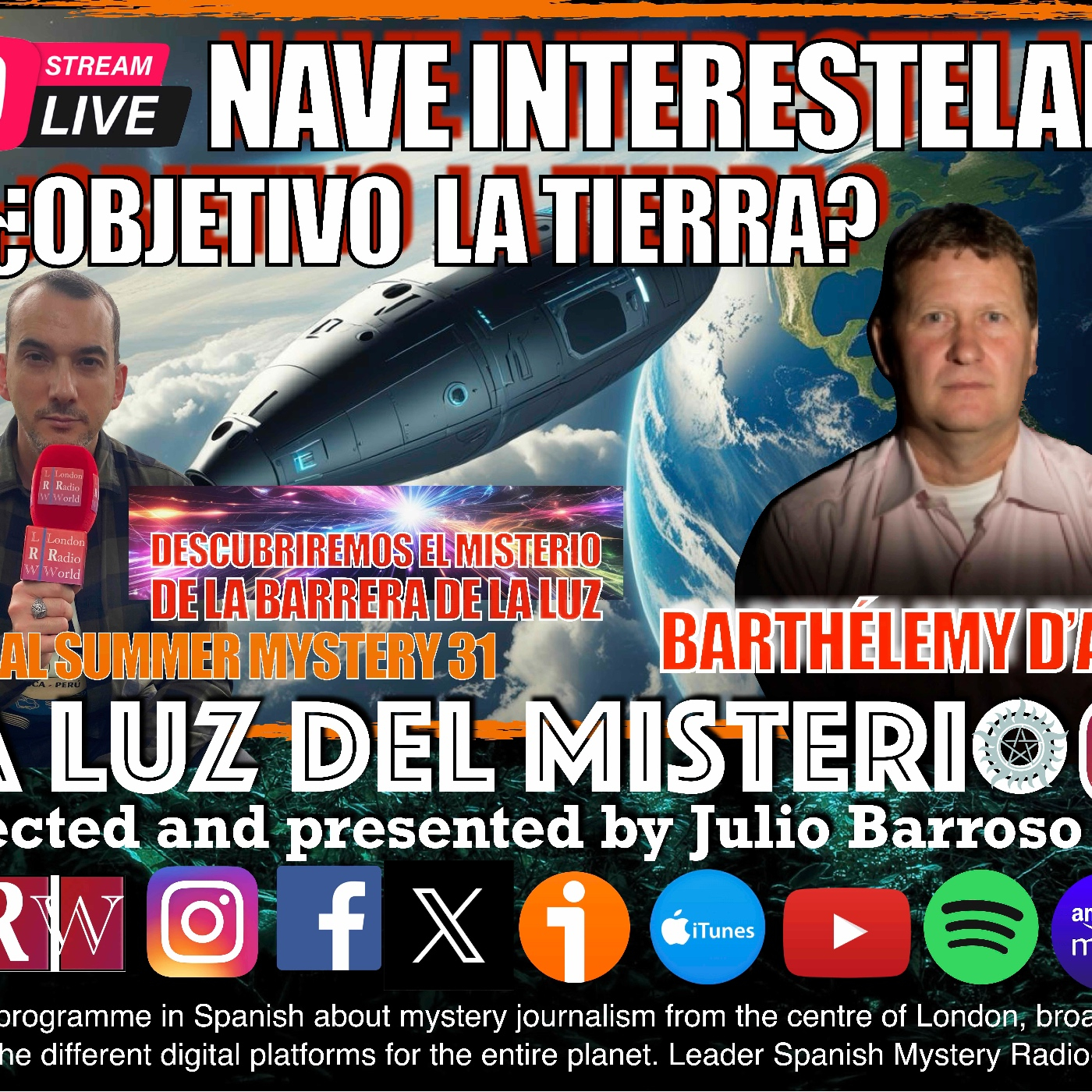 LA LUZ DEL MISTERIO CON JULIO BARROSO