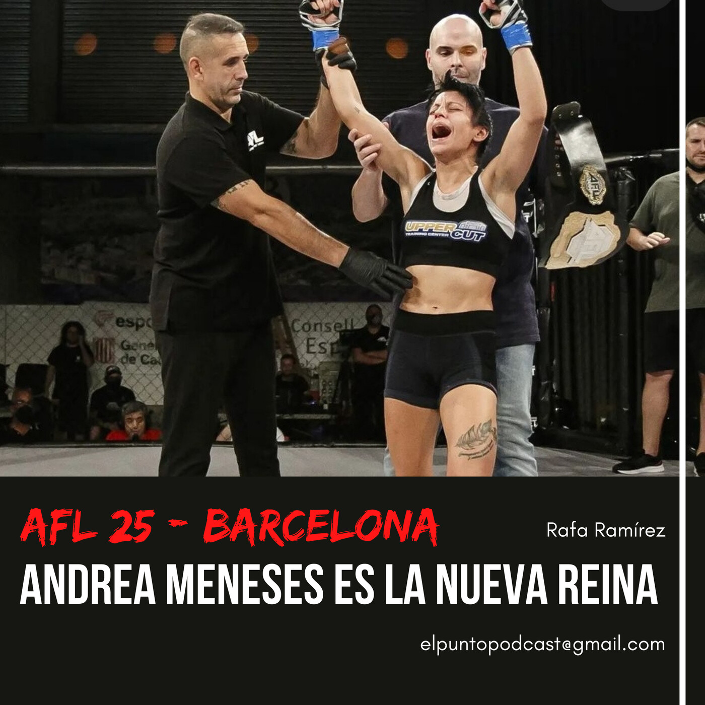 AFL 25 Barcelona Motta vs Meneses - Andrea Meneses es la nueva reina episode artwork