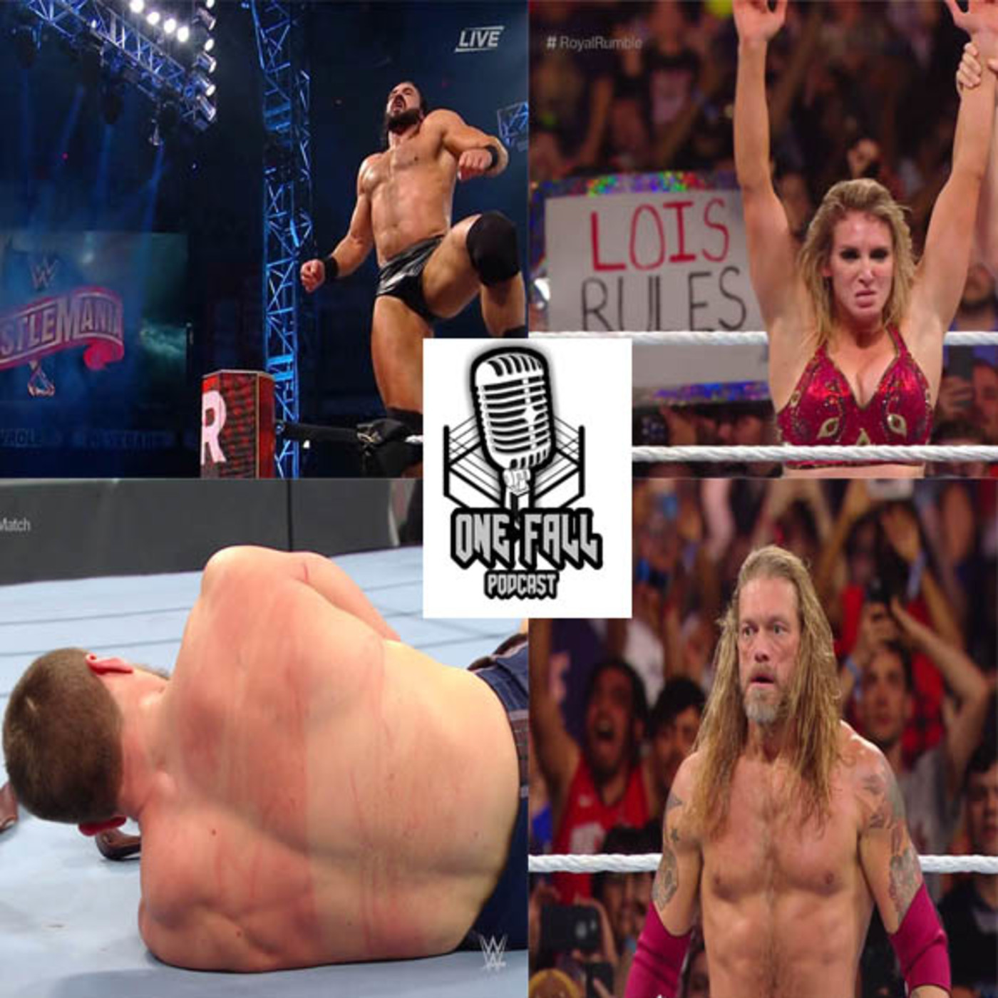 One Fall Podcast # 85 - WWE Royal Rumble 2020 episode artwork
