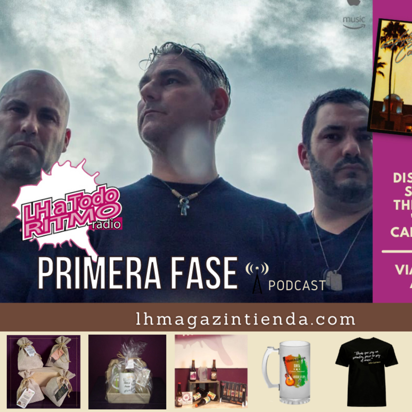 LH a Todo Ritmo - Primera Fase nos presenta su nuevo disco “Vertic3s” episode artwork