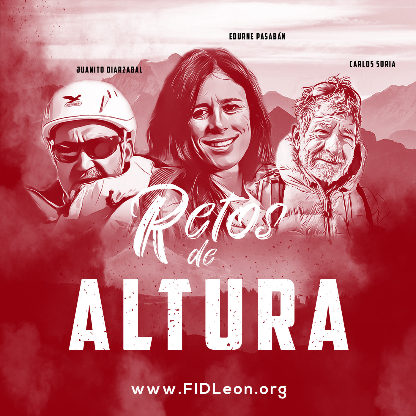 "Retos de Altura" - Juanito Oiarzabal, Edurne Pasabán y Carlos Soria en el FID León 2020
