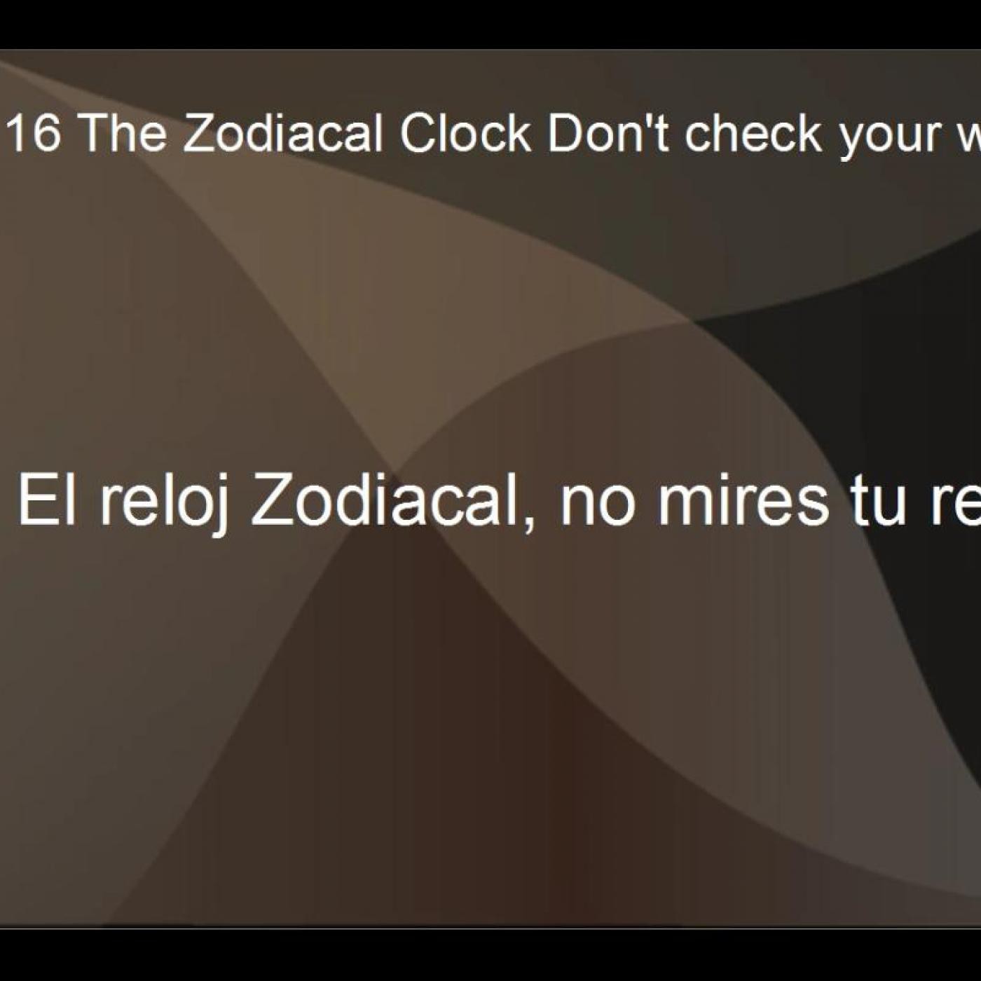 Signos del Zodiaco... con Bill Donahue.