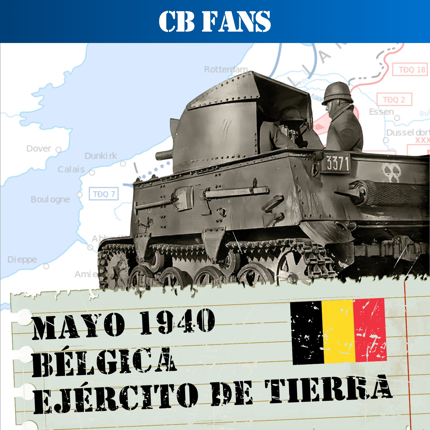 CB FANS 💥 Países Bajos Ejército de Tierra – Frente de Mayo 1940 – Episodio exclusivo para mecenas