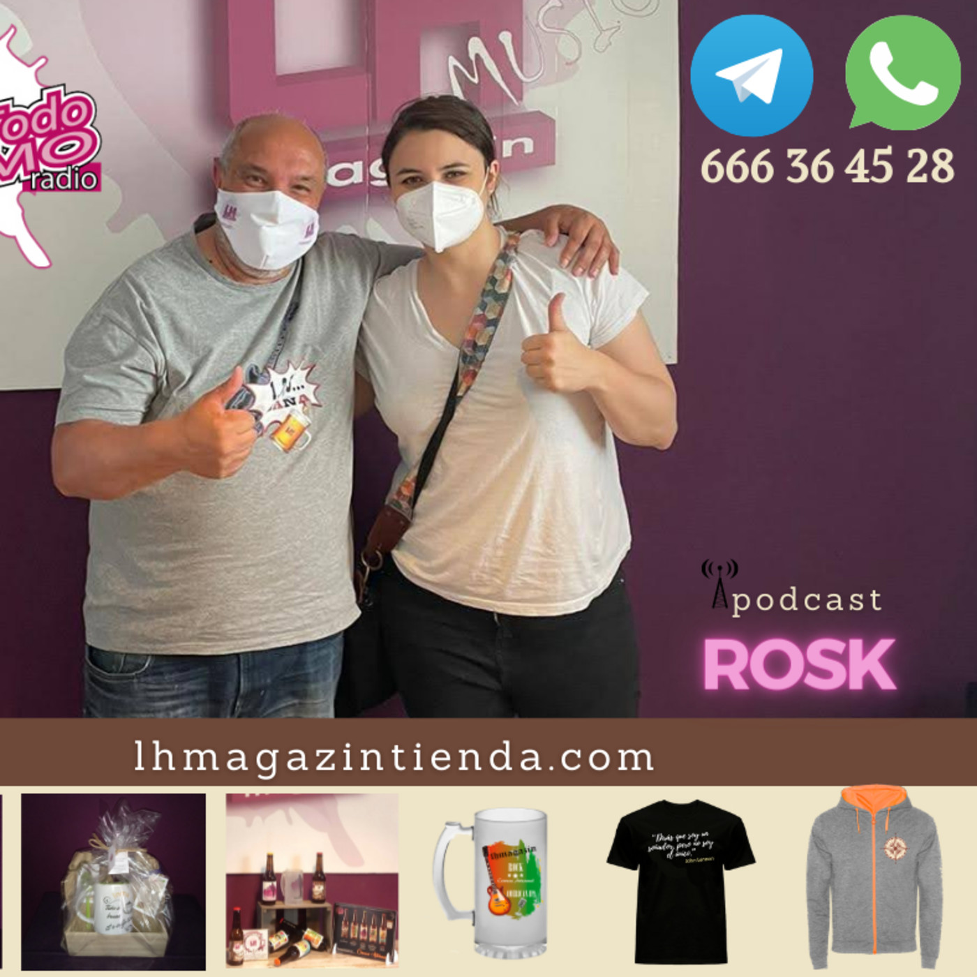 LH a Todo Ritmo - El grupo de México Rosk nos presenta su nuevo single y nos desvela como sera su próximo disco episode artwork