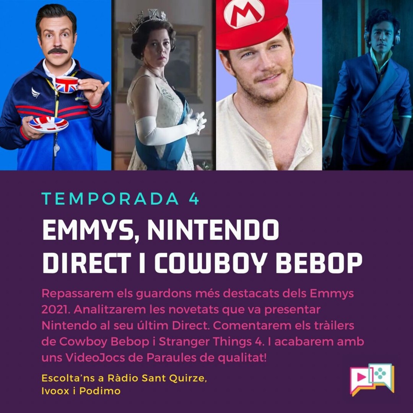 4x03 - Freaks and Bits: Emmys, Nintendo direct i Cowboy Bebop episode artwork