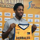 Demonte Harper presentado en sociedad como nuevo jugador del Granca