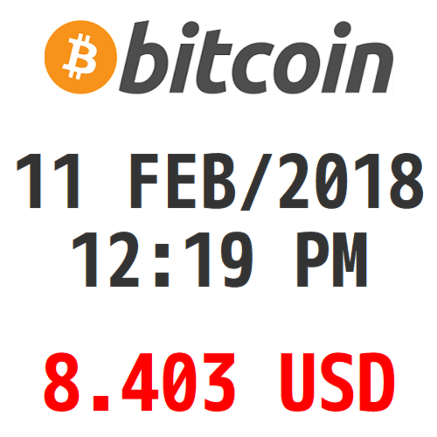 Bitcoin y Criptomonedas 11 FEB/2018 12:19 PM