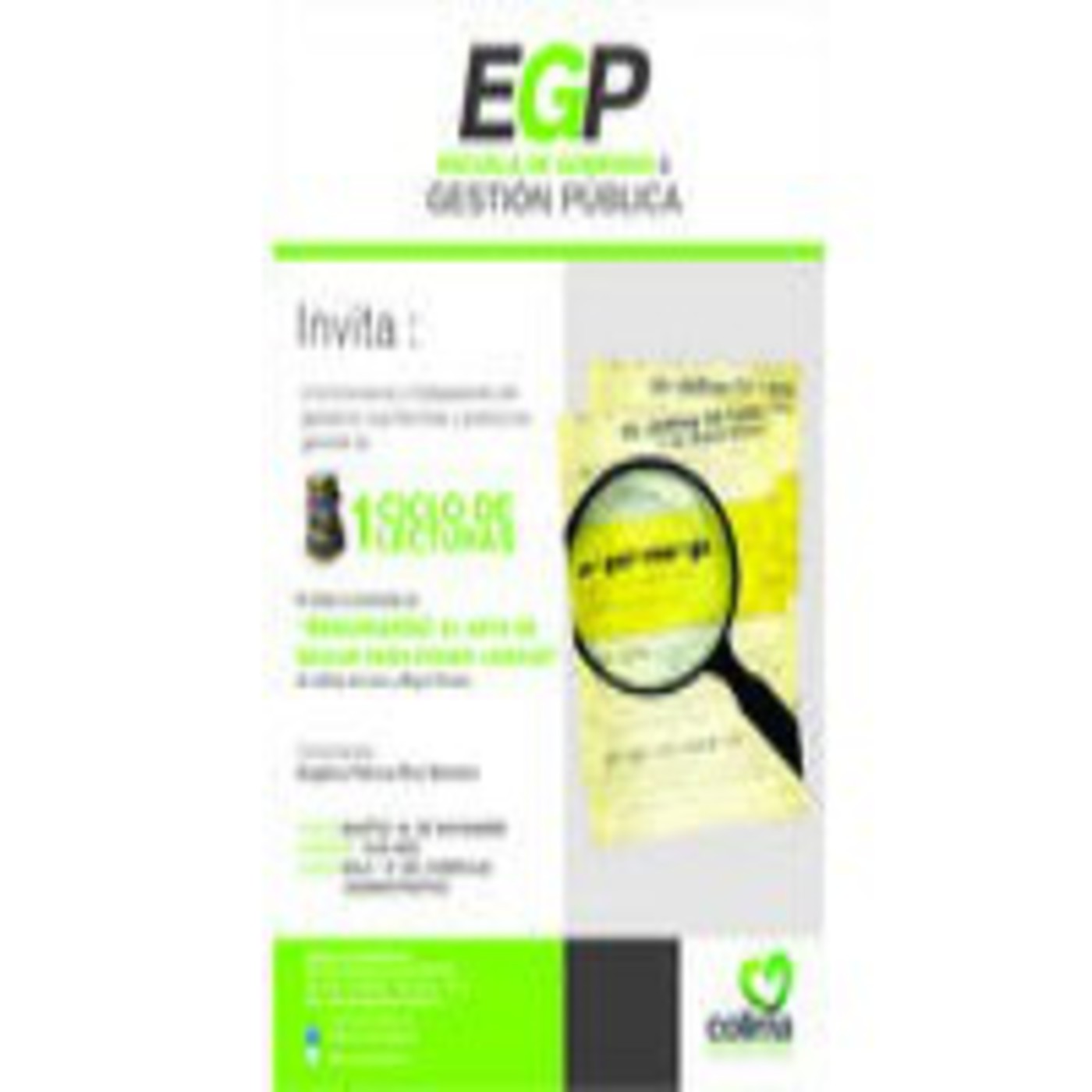 1er Ciclo de Lecturas de Escuela de Gobierno