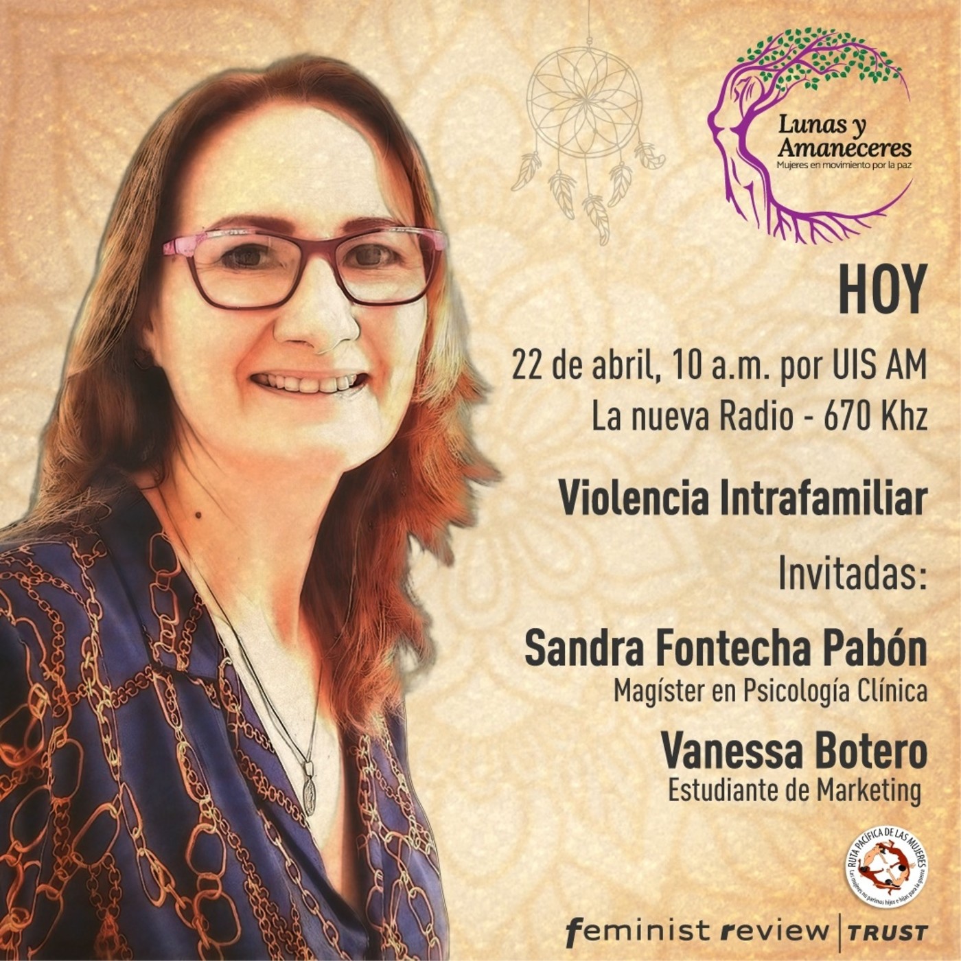 Lunas y Amaneceres, Mujeres en Movimiento X la Paz