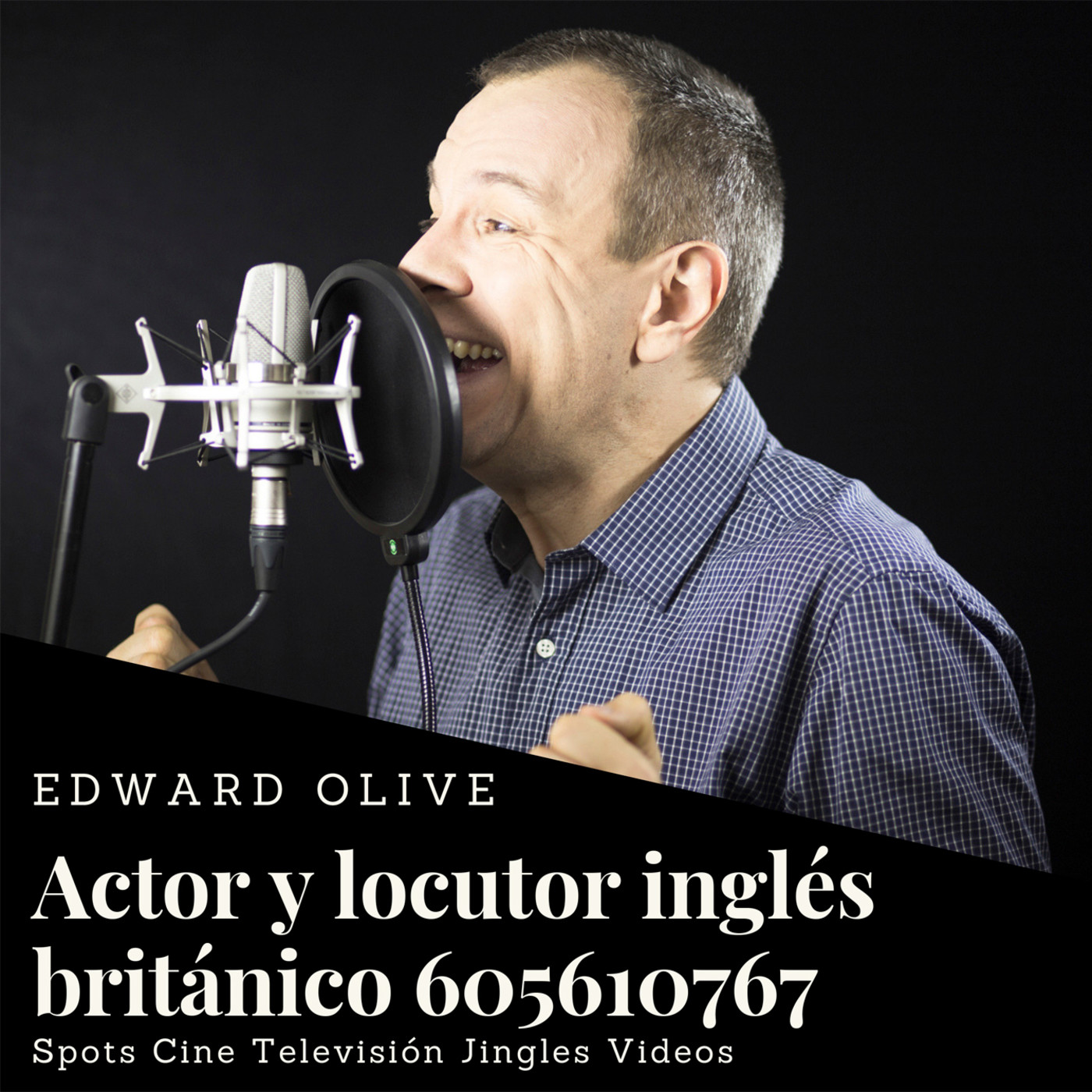 Locuciones para spots en inglés de locutor Madrid