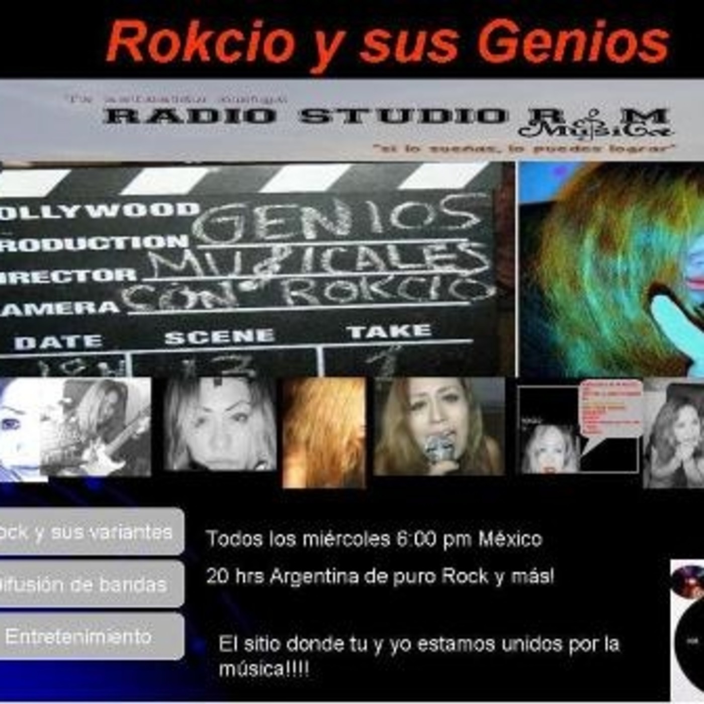 Podcast ROKCIO EN RADIOSTUDIO RSM