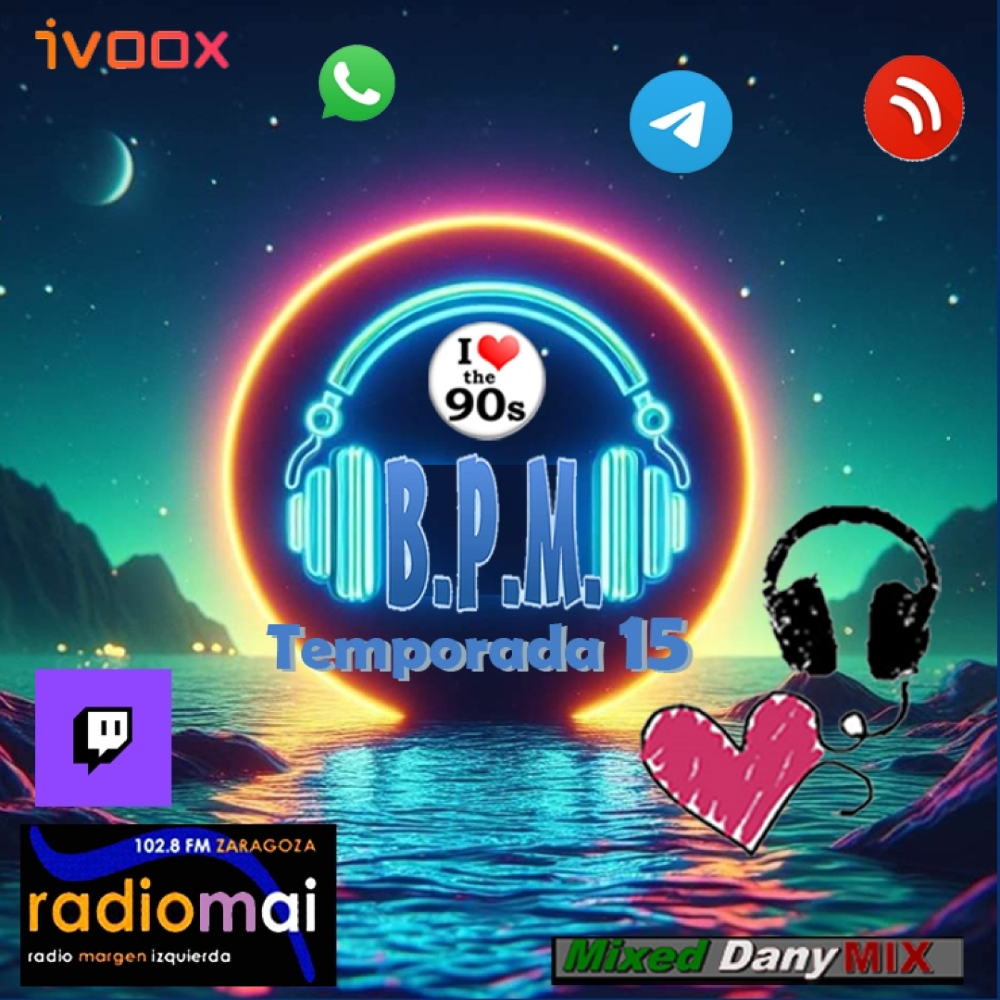 BPM-Programa596T15x07 (17-10-2024)_Podcast Extended - Daniel Casanova - DanyMix — BPM Radio Project cover