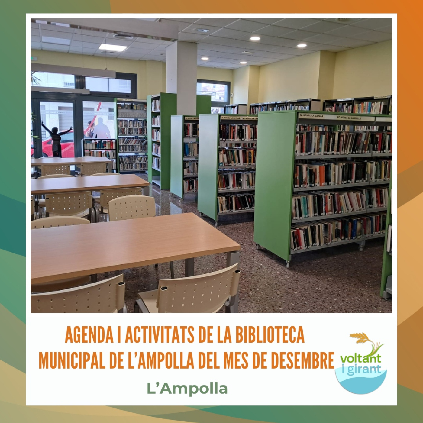 Agenda i activitats de la Biblioteca Municipal de l’Ampolla del mes de desembre episode artwork